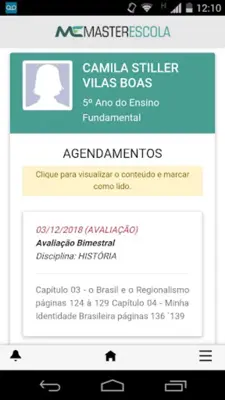 Master Escola android App screenshot 2